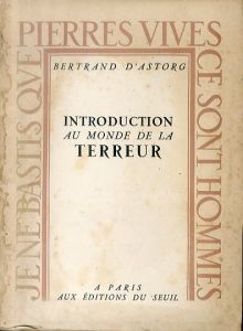 Introduction au monde de la terreur/Bertrand d'Astorgのサムネール