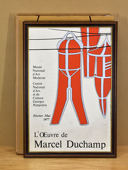 マルセル・デュシャンポスター額「L'OEUVRE DE MARCEL DUCHAMP」 | Natsume Books